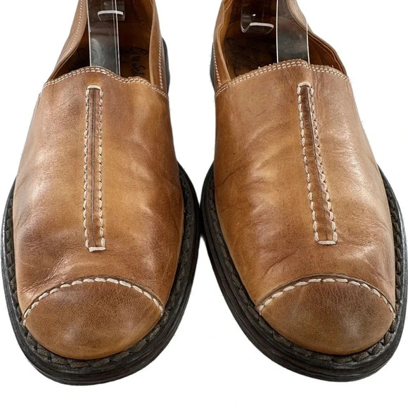 Ciro Schiano Oxfords Cap Toe tan Italian Leather Belvedere Mens size 10.5 main image 11